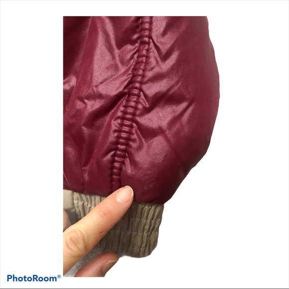 Vintage Puffer Jacket Coat ALPINE SKI vest convertible retro - Picture 5 of 13